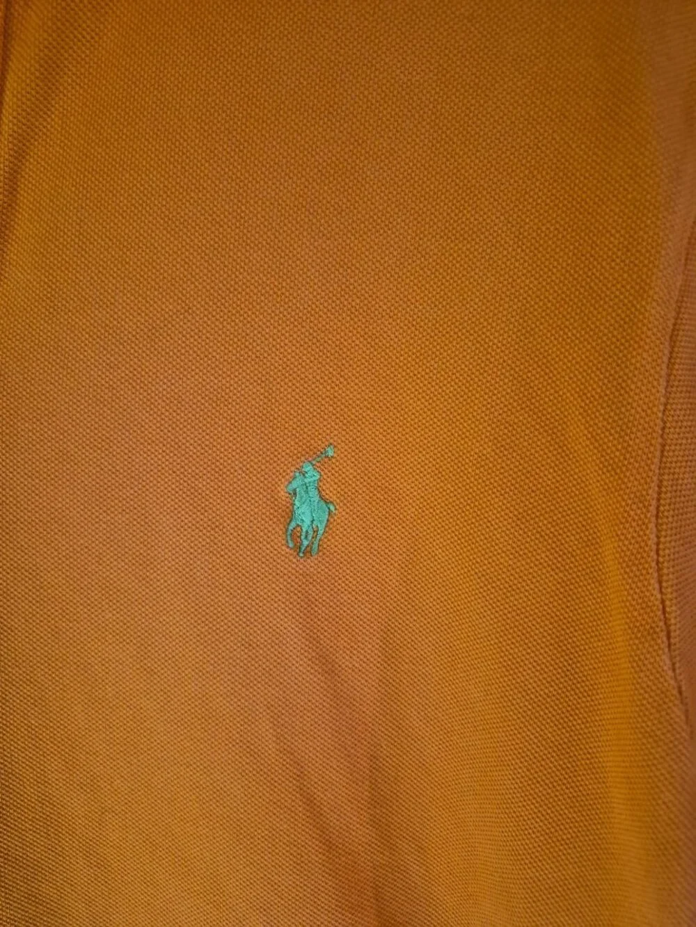 Polo Ralph Lauren Large Orange NWOT Custom Slim Fit Casual Work Business Shirt